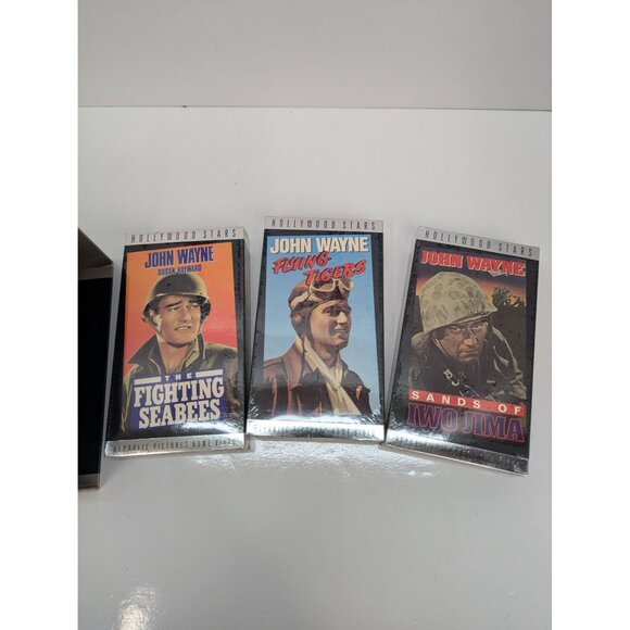Hollywood Stars Republic Pictures Home Video John Wayne Box Set 1989 Read - Picture 6 of 6